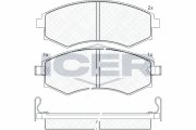 181267 Brzdové destičky ICER