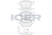 181567 Brzdové destičky ICER