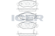 181587 Brzdové destičky ICER