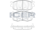 181711 Brzdové destičky ICER