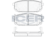 181720 Brzdové destičky ICER