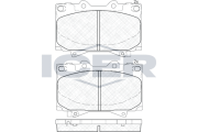 181723 Brzdové destičky ICER