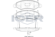 181731 Brzdové destičky ICER
