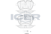 181756 Brzdové destičky ICER
