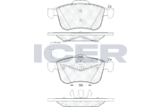 181772 Brzdové destičky ICER