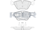 181795 Brzdové destičky ICER