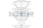 181900 Brzdové destičky ICER