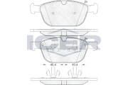 181920 Brzdové destičky ICER