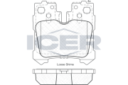 181936 Brzdové destičky ICER