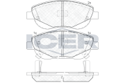 181944 Brzdové destičky ICER
