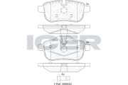 182012 Brzdové destičky ICER