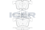 182020 Brzdové destičky ICER