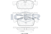 182021 Brzdové destičky ICER