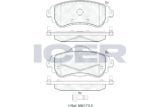 182027 Brzdové destičky ICER