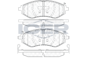 182040 Brzdové destičky ICER
