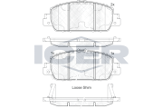 182153 Brzdové destičky ICER