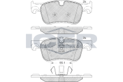 182158 Brzdové destičky ICER