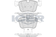 182166 Brzdové destičky ICER