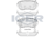 182188 Brzdové destičky ICER