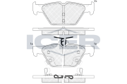 182242 Brzdové destičky ICER