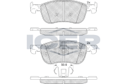 182295 Brzdové destičky ICER