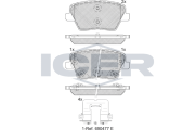182318 Brzdové destičky ICER