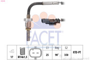 22.0243 Čidlo, teplota výfukových plynů Made in Italy - OE Equivalent FACET