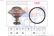 7.8549 Termostat, chladivo Made in Italy - OE Equivalent FACET