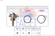 7.8609 Termostat, chladivo Made in Italy - OE Equivalent FACET