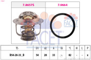 7.8657 Termostat, chladivo Made in Italy - OE Equivalent FACET