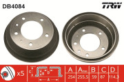 DB4084 Brzdový buben TRW