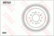 DB7031 Brzdový buben TRW