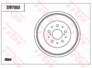 DB7052 Brzdový buben TRW