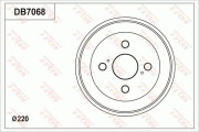 DB7068 Brzdový buben TRW