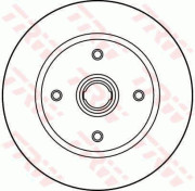 DF1691 Brzdový kotouč TRW