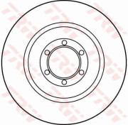 DF1715 Brzdový kotouč TRW