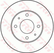 DF2798 TRW brzdový kotúč DF2798 TRW