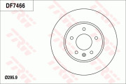 DF7466 Brzdový kotouč TRW