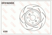 DF8182XSS Brzdový kotouč XPS TRW