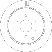 DF8376SR Brzdový kotouč SPS TRW