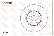 DF8991 Brzdový kotouč TRW