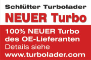 172-09090 Dmychadlo, plnění Original NEW GARRETT Turbocharger SCHLÜTTER TURBOLADER