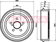104029 Brzdový buben KAMOKA