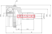 7090 Sada kloubů, hnací hřídel KAMOKA