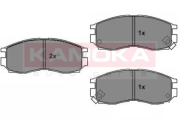 JQ1011528 Sada brzdových destiček, kotoučová brzda KAMOKA