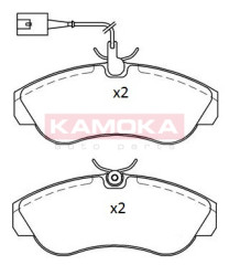 JQ101196 Brzdové destičky KAMOKA