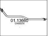 01.13660 Výfuková trubka MTS