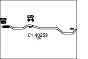 01.40259 Výfuková trubka MTS
