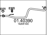 01.40390 Výfuková trubka MTS