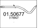 01.50677 Střední tlumič výfuku MTS